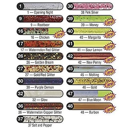 Mirrolure Lil John Scented Soft Plastic Twitchbait, 3 34 New Penny MRLJ-42